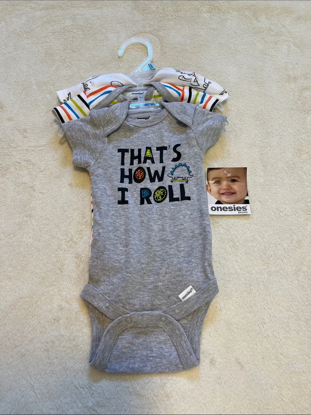 Onesies | 🦕 🦖Onesie Set 0-3 Mo.